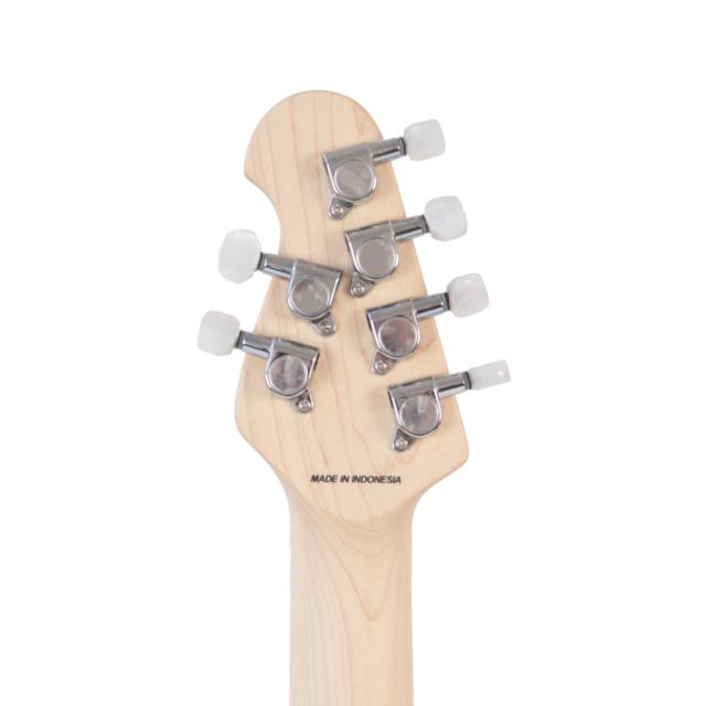 Sterling by MUSICMAN AX40-TBL-M AXIS Trans Blue JAPAN LIMITED ロック式トレモロ搭載 キルトメイプルトップ ブルー_5