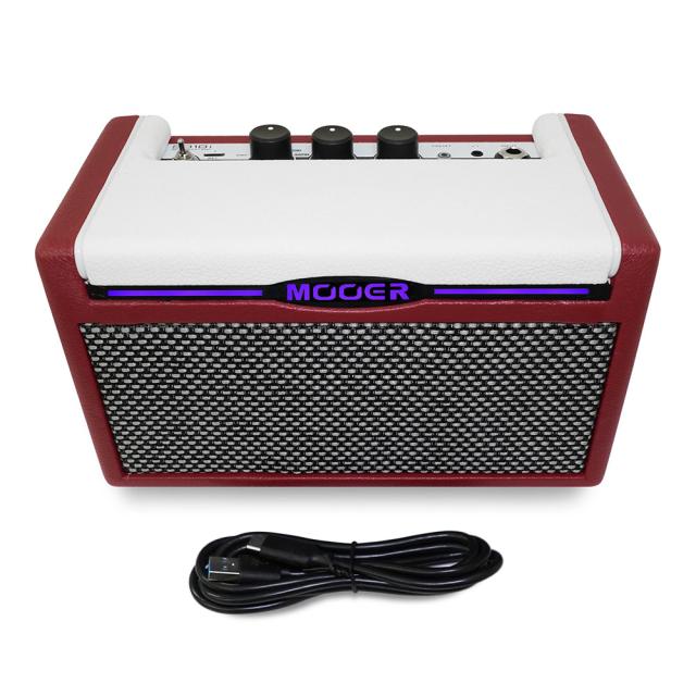 Mooer ムーアー SD10i Red ギターアンプ コンボアンプ デジタルモデリングアンプ レッド_4