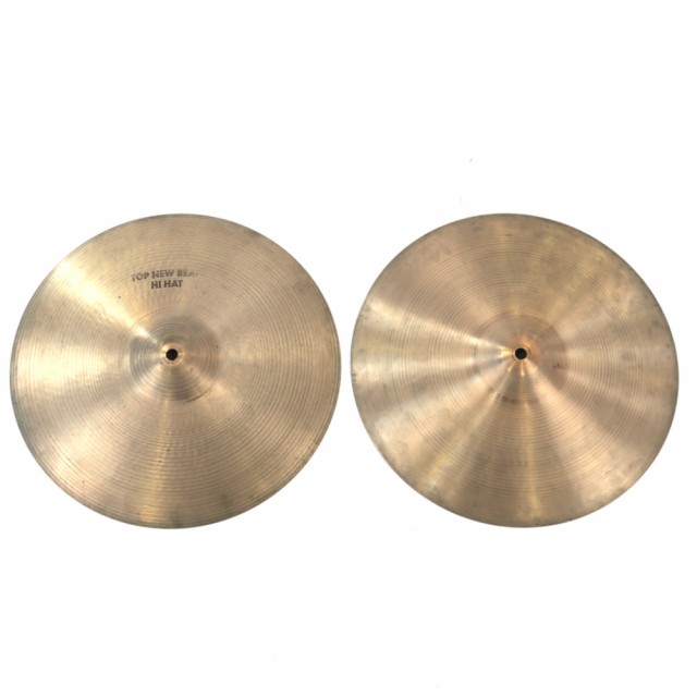 【中古】 ZILDJIAN A Zildjian NEW BEAT HIHAT Pair 14インチ ハイハットシンバル ペア 70s〜80s ビンテージシンバル