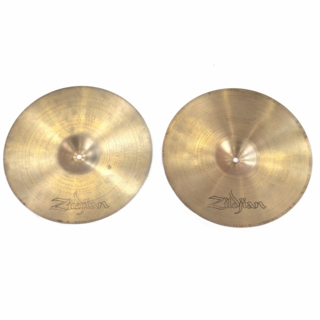 【中古】 ZILDJIAN A Zildjian NEW BEAT HIHAT Pair 14インチ ハイハットシンバル ペア 70s〜80s ビンテージシンバル