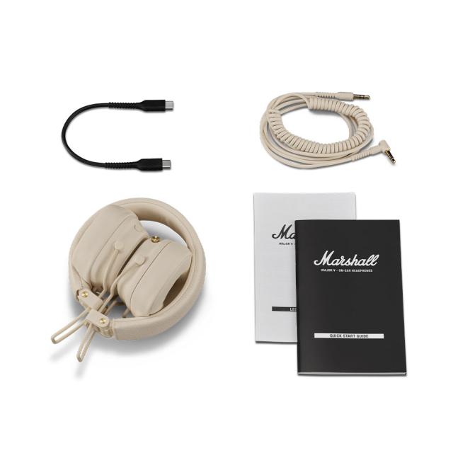 MARSHALL マーシャル Major V Cream Bluetooth 5.3 ワイヤレス