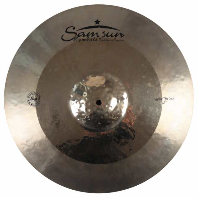 【中古】 Samsun Cymbal EVO Line Medium Thin Crash 18インチ クラッシュシンバル