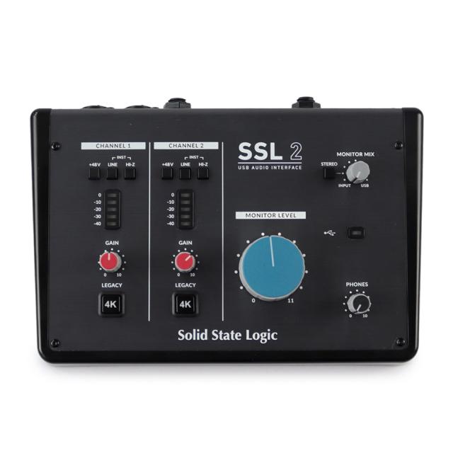 SSL 2+ USBオーディオインターフェース SSL 2 MKII USB Interface | Solid State Logic