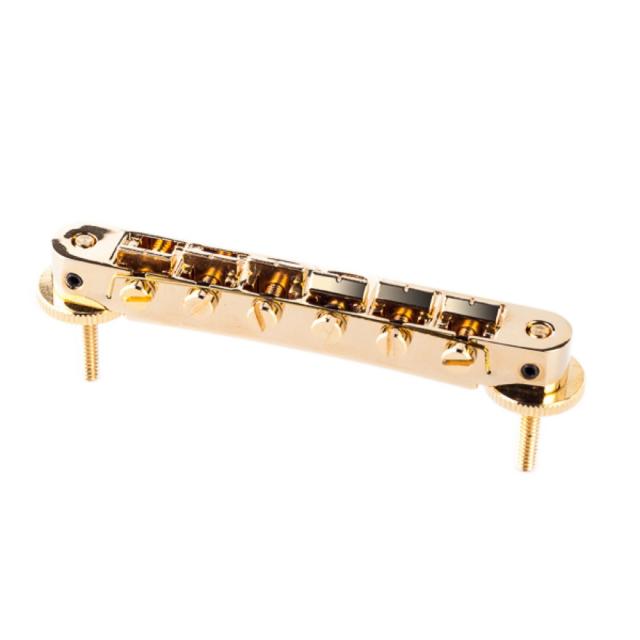 TonePros AVR2P-G notched saddles ABR-1タイプ Tuneomaticブリッジサドル 溝切りタイプ ゴールド トーンプロス 9,363円