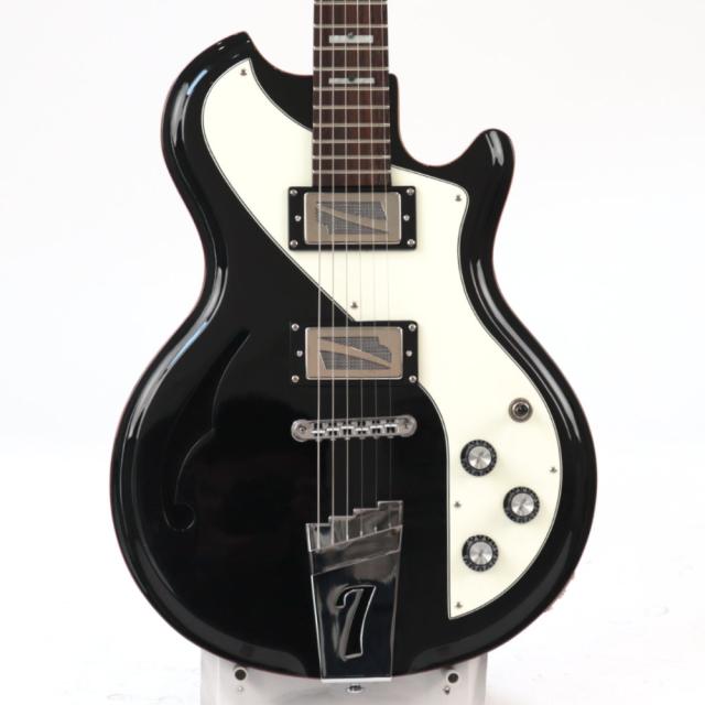 【中古】 Italia Guitars イタリアギターズ Mondial Deluxe BLK エレキギター_2