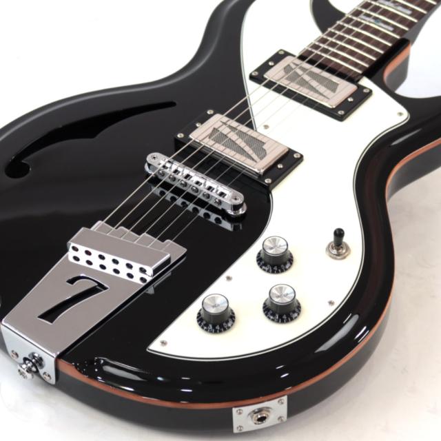 中古】 Italia Guitars イタリアギターズ Mondial Deluxe BLK エレキギター