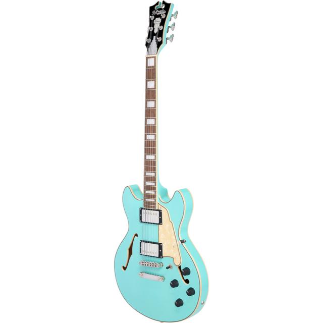 D’Angelico ディアンジェリコ Premier Mini DC Surf Green エレキギター セミアコ