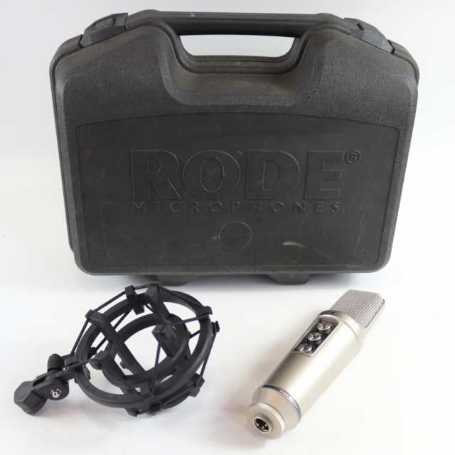 【中古】 コンデンサーマイク RODE NT2000 ショックマウント キャリングケース付きの通販は