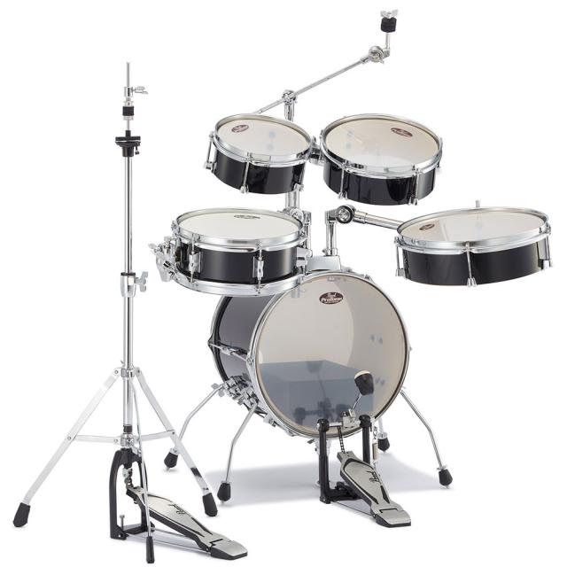 Pearl パール RT-645N/C4 #31 Rhythm Traveler Version.4 ジェットブラック ドラムセット_1