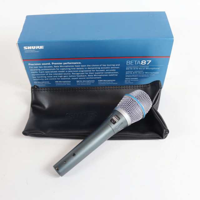 【中古】 マイク シュア SHURE BETA87A コンデンサーマイク シュアー