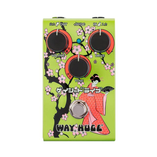 WAY HUGE ウェイヒュージ WM32G Way Huge Smalls GEISHA DRIVE 抹茶色 オーバードライブ ギターエフェクター