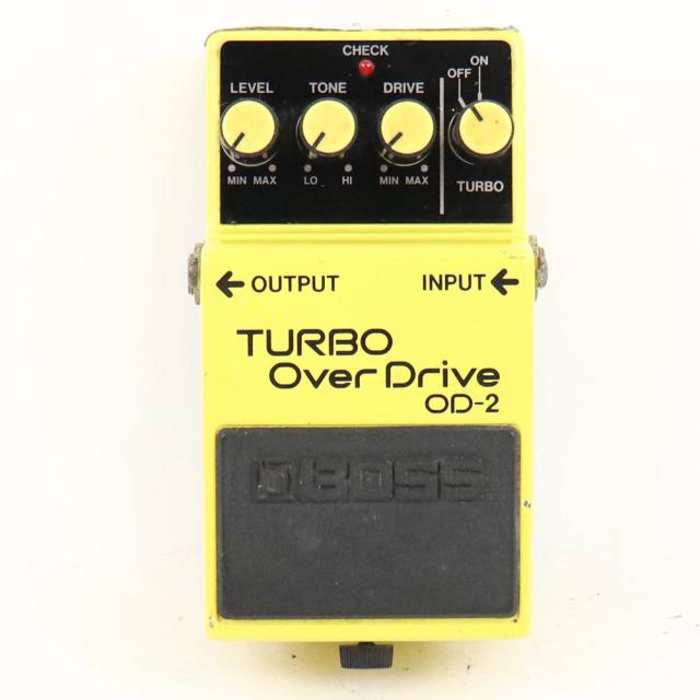 中古】ターボオーバードライブ エフェクター BOSS OD-2 TURBO