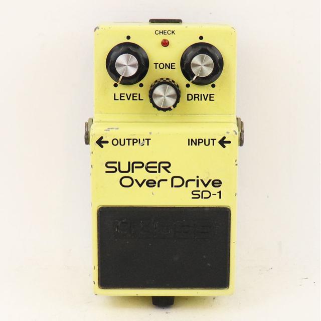 【中古】 スーパーオーバードライブ エフェクター BOSS SD-1 Super Over Drive Made in Japan ギターエフェクターの通販は