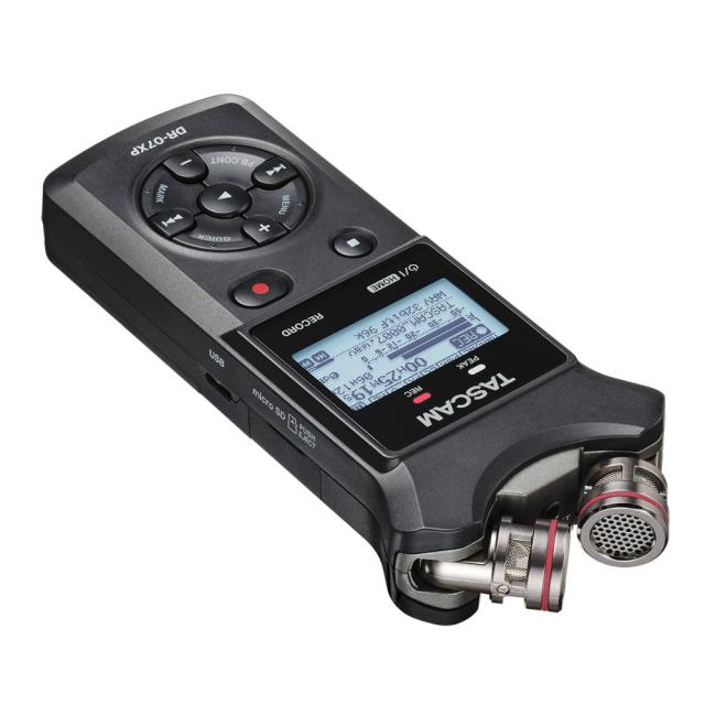 TASCAM タスカム DR-07XP A-B/X-Y可動式マイク搭載 32ビットフロート