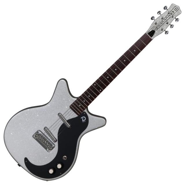 Danelectro ダンエレクトロ 59M NOS+ METALFLAKE SILVER エレキギターの通販は