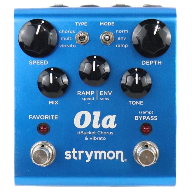 【中古】 strymon Ola Chorus dBucket Chorus & Vibrato unit ギターエフェクターの通販は