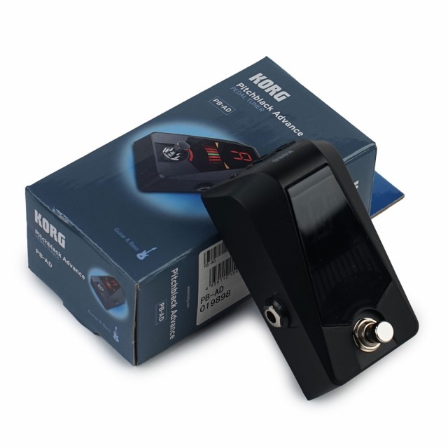 【中古】 ペダルチューナー KORG Pitchblack Advance PB-AD BKの通販は 7,200円
