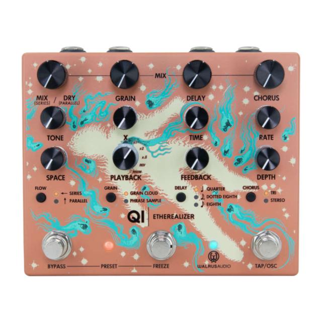 WALRUS AUDIO ウォルラスオーディオ WAL-QIET #TC Qi Etherealizer マルチエフェクター ギターエフェクター