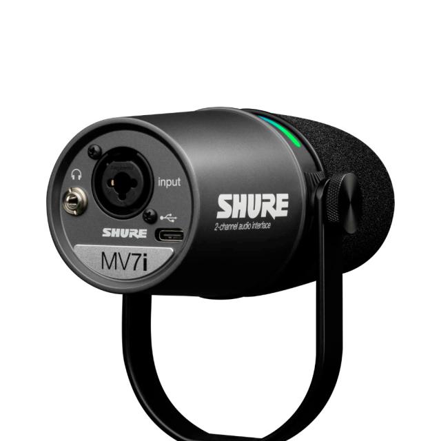 SHURE MV7i オーディオインターフェイス内蔵マイク MV7I-J シュアー