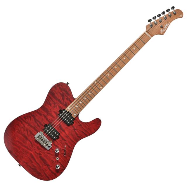 BACCHUS バッカス Japan Tune-up Series TACTICS24-QM RSM/M REDS エレキギター