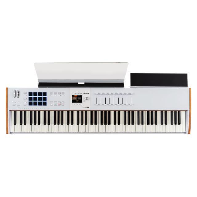 USB MIDIキーボード コントローラー ARTURIA KeyLab mk3 88 WH アートリア キーラボ 88鍵盤 ホワイト バンドルソフト付き