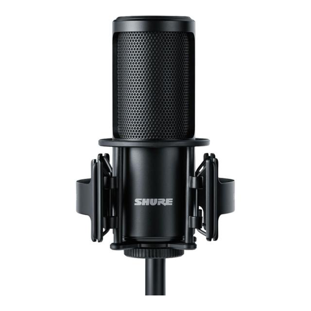 マイク SHURE シュア SM4-K-KIT-J コンデンサーマイク ショックマウント ポップフィルター付き