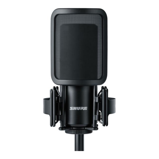 マイク SHURE シュア SM4-K-KIT-J コンデンサーマイク ショックマウント ポップフィルター付き
