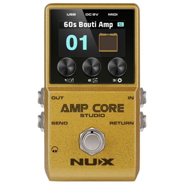 NUX AMP CORE STUDIO ギターエフェクター NUX ニューエックス Amp Core Studio アンプモデラー & IRペダル