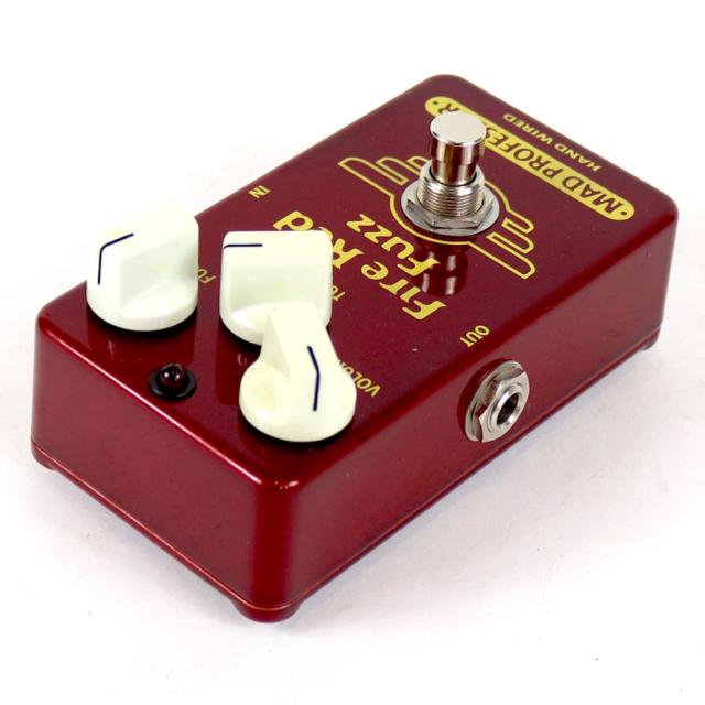ギター Mad Professor FIRE RED FUZZ Hand Wired MAD PROFESSOR Fire Red Fuzzの使用レビュー！使いやすいオーガニック