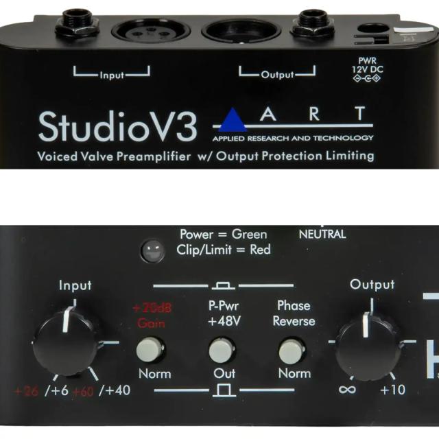 ART エーアールティー Tube MP Studio V3 U チューブマイクプリアンプ_1