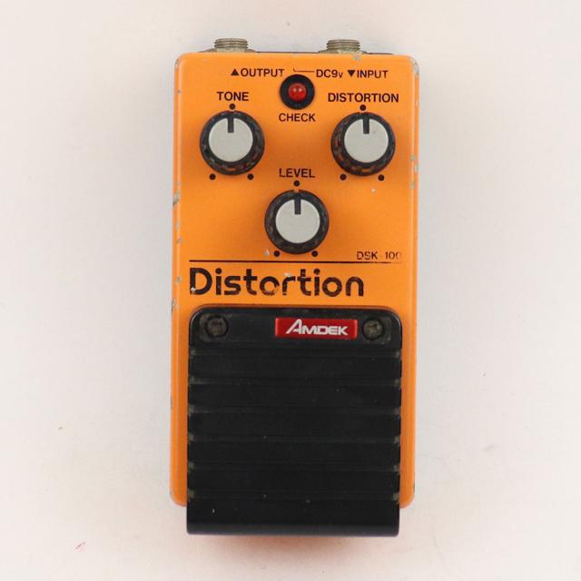 中古】 ディストーション AMDEK DSK-100 エフェクター