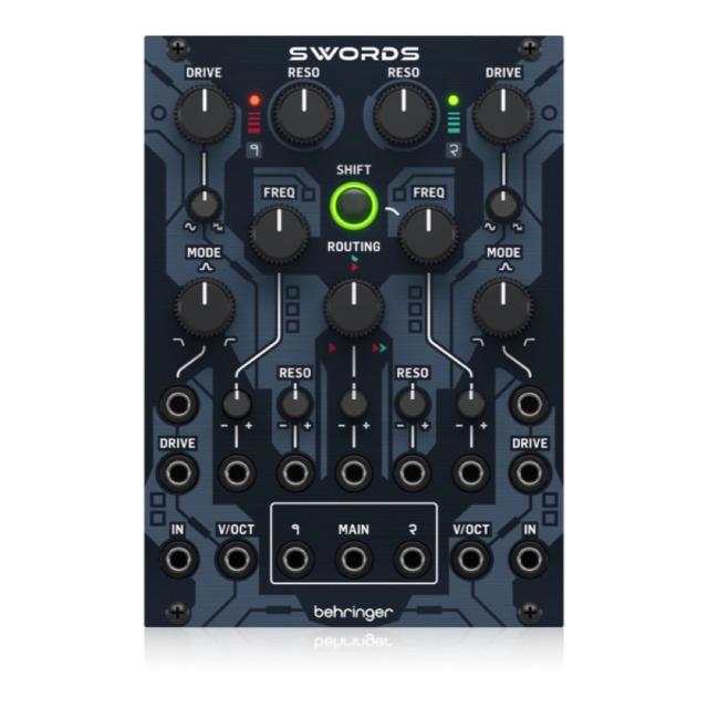 ベリンガー ユーロラックモジュール BEHRINGER SWORDS ユーロラック用マルチモードフィルターモジュール