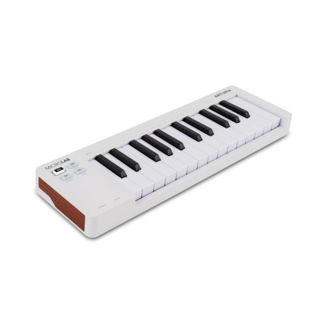 ARTURIA アートリア MICROLAB MK3 WH MIDIキーボード_3