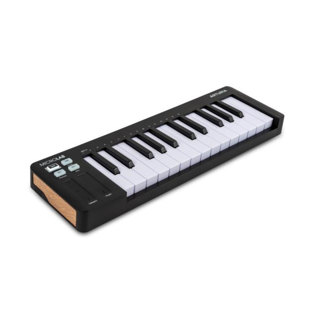 ARTURIA アートリア MICROLAB MK3 BK MIDIキーボード_4