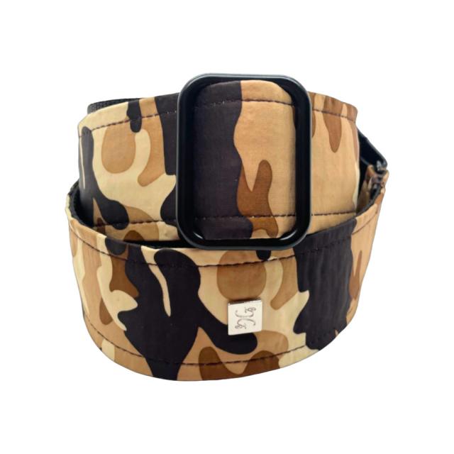 Get’m Get’m ゲットムゲットム Camo Guitar Strap Camo Brown ギターストラップ_1