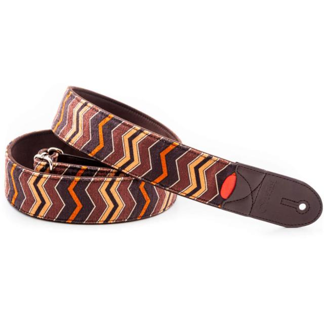 Righton! STRAPS ライトオンストラップ ZIGGY Brown ギターストラップ