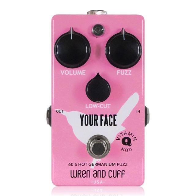 Wren and Cuff Your Face 60s Vitamin Q Mod Pink ファズ ギターエフェクター
