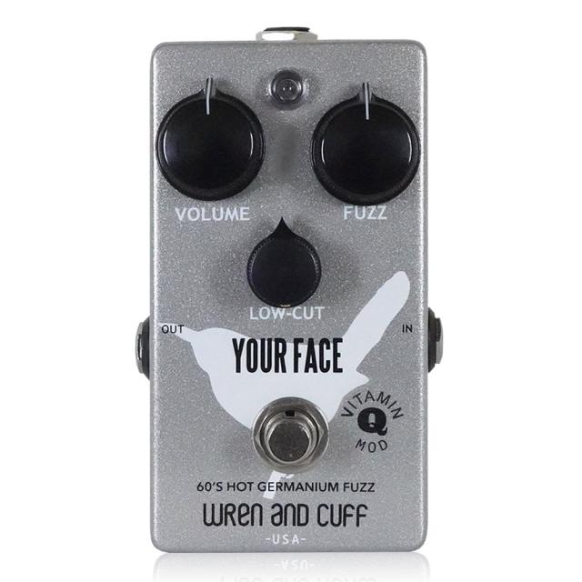 Wren and Cuff Your Face 60s Vitamin Q Mod Silver ファズ