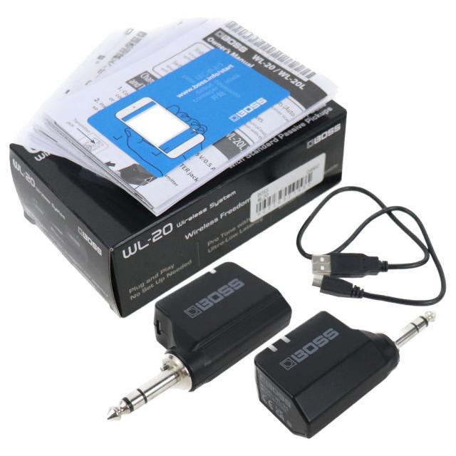 BOSS WL-20 ギターワイヤレス （BOSSからついにギター用小型