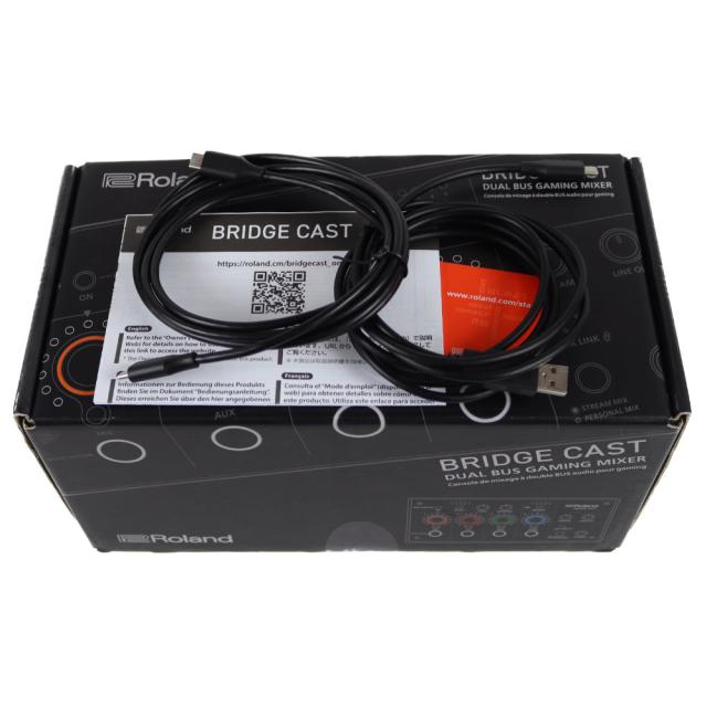 Roland Bridge Cast オーディオインターフェイス 本体+ケーブル Roland Bridge Cast オーディオインターフェイス 本体+ケーブル