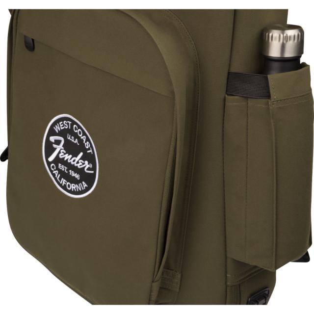 Fender フェンダー Troubadour Electric Guitar Gig Bag Olive エレキギター用ギグバッグ オリーブ_2