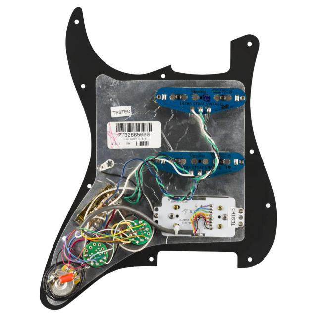 Fender フェンダー Pre-Wired Strat Pickguard Quadra Tap/Ultra