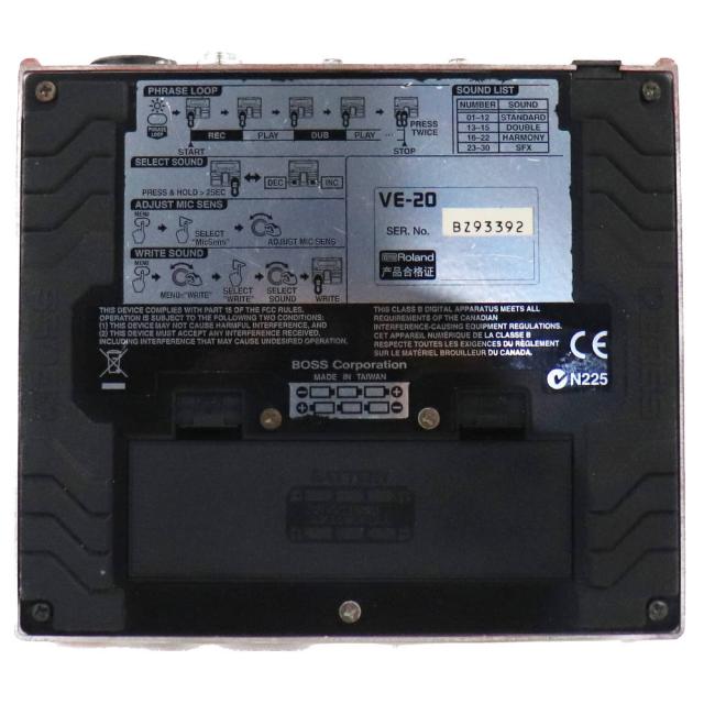 ★中古品★ BOSS VE-20 ボーカルエフェクター BOSS VE-20（中古）【楽器検索デジマート】