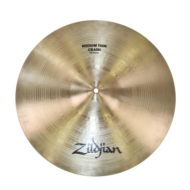 ジルジャン シンバル 18inch ヴィンテージのzildjianソフトケース付