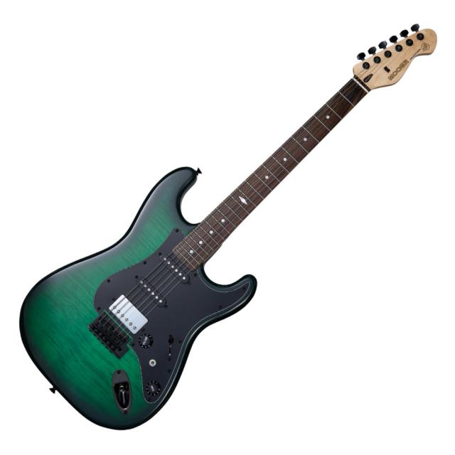 Mooer ムーアー MSC31 Pro Green Burst エレキギター