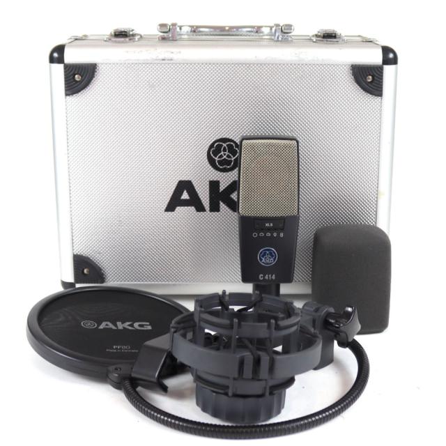 AKG C414 XLS コンデンサーマイク ケース付き AKG C414 XLS 3年