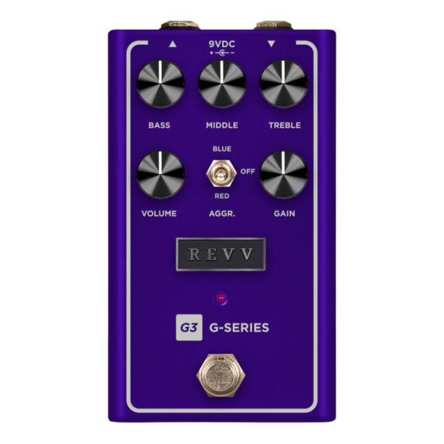 REVV Amplification レヴ アンプリフィケーション G3 V2 オーバードライブ ディストーション ギターエフェクター