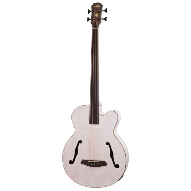 ARIA アリア FEB-F2/FL STWH Stained White w/Bag フレットレス