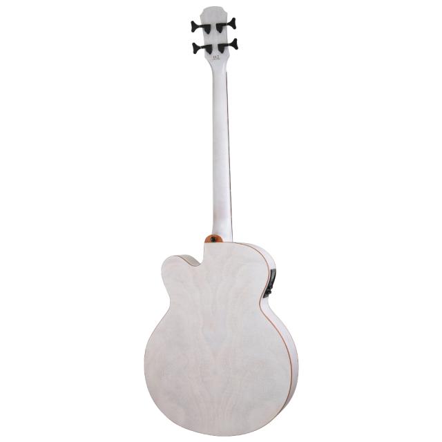 ARIA アリア FEB-F2/FL STWH Stained White w/Bag フレットレス