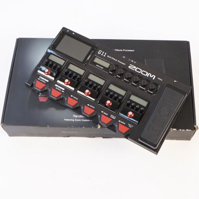 Zoom G11 マルチエフェクター 箱・アダプタ付 ZOOM G11 - ZOOM最高峰のマルチエフェクター【Supernice!エフェクター】